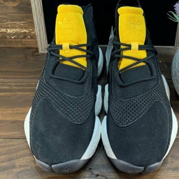 Men's Adidas Crazy BYW "Black Gold" (Size 8.5) - Picture 5 of 7